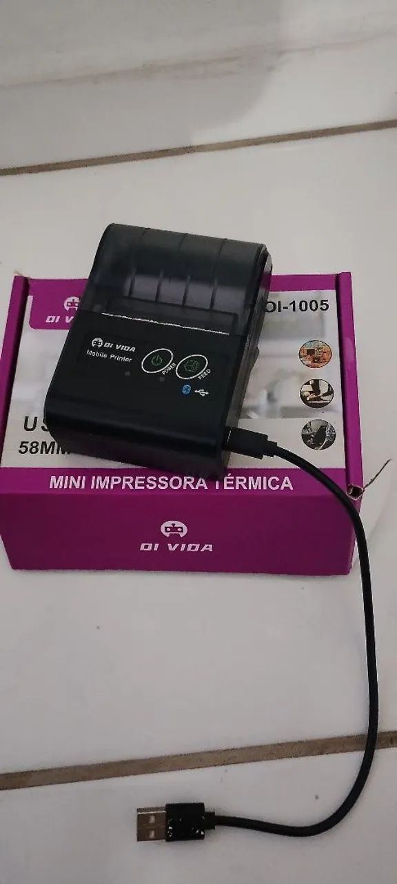 Mini Impressora térmica 
