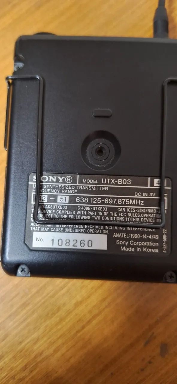 Microfone de Lapela Sony - Foto 2