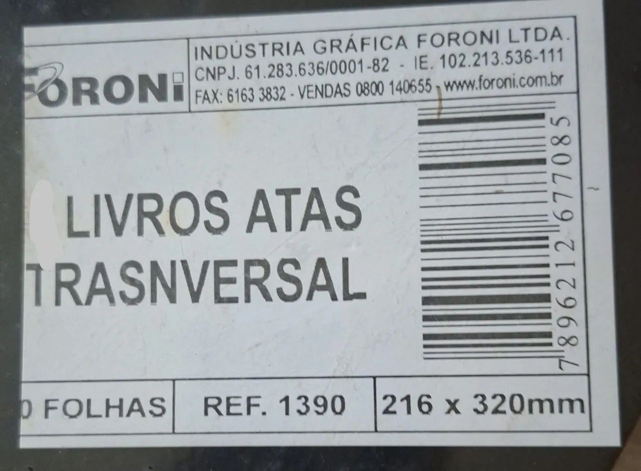 Livro Ata Transversal - Foto 4