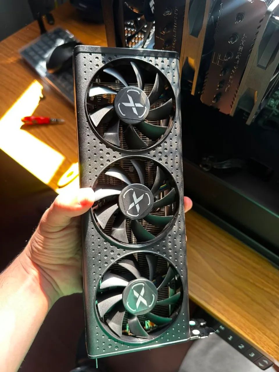 Placa de vídeo xfx rx7600