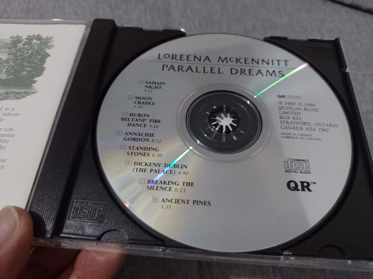 Vendo CD importado Loreena Mckennitt - Parallel Dreams 1994 - CDs