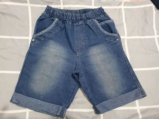 Bermuda jeans masculina 12