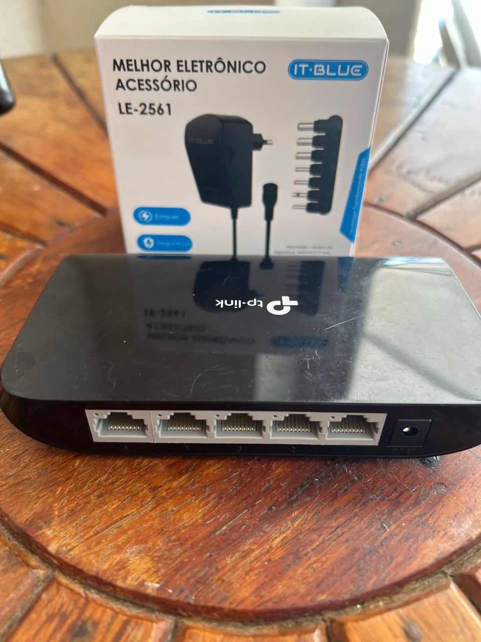 Roteador tp-link TL-SG1005D Completo - Foto 3