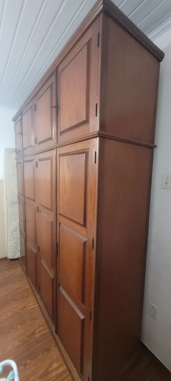 Guarda roupas duplex em madeira  - Foto 3