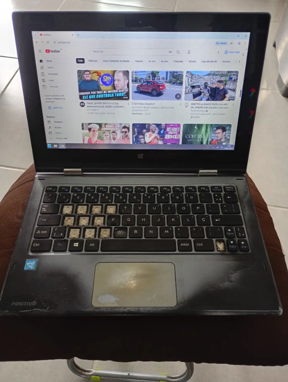 Netbook Positivo 4GB Ram Celeron com SSD recém-formatado - Foto 4