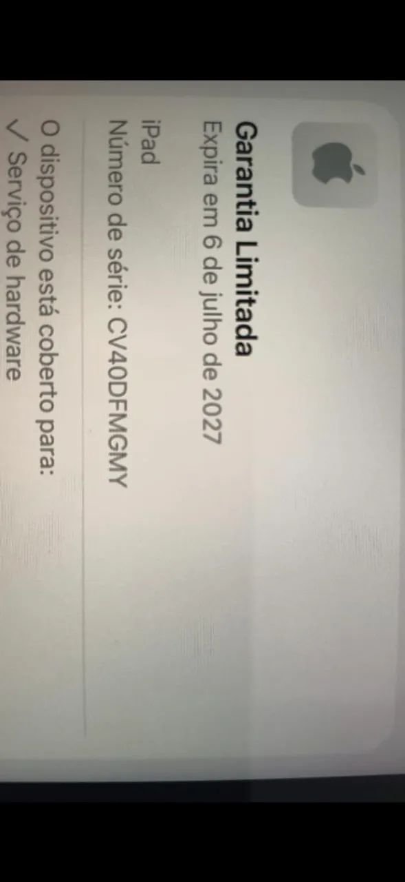 Ipad 11 128 blindado 30 dias Ativado