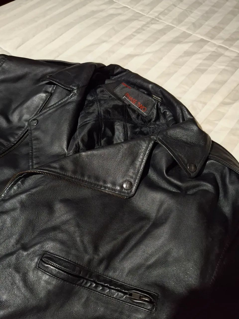 Jaqueta de couro legitimo xl nova  - Foto 3