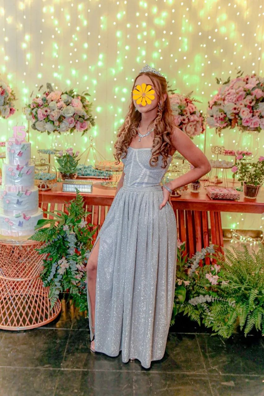 Vestido recepção e  balada 15 anos