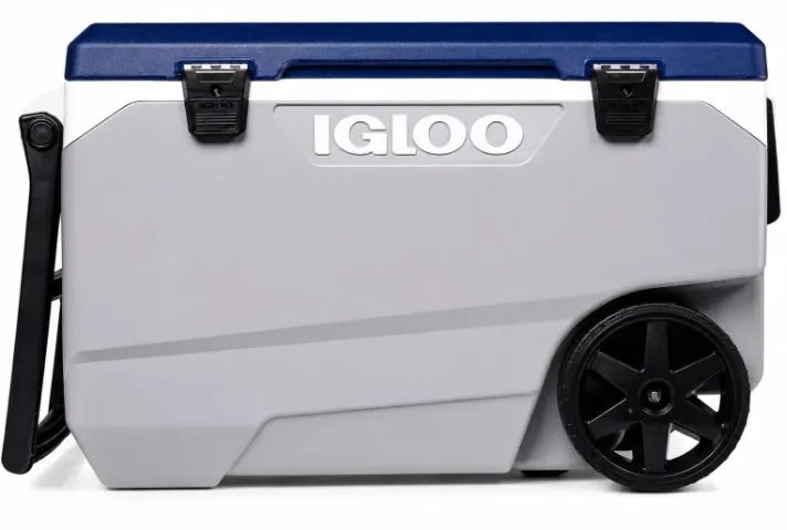 Caixa Térmica Igloo Ecocool Latitude 85L Cinza com Rodas (Nova / Lacrada)