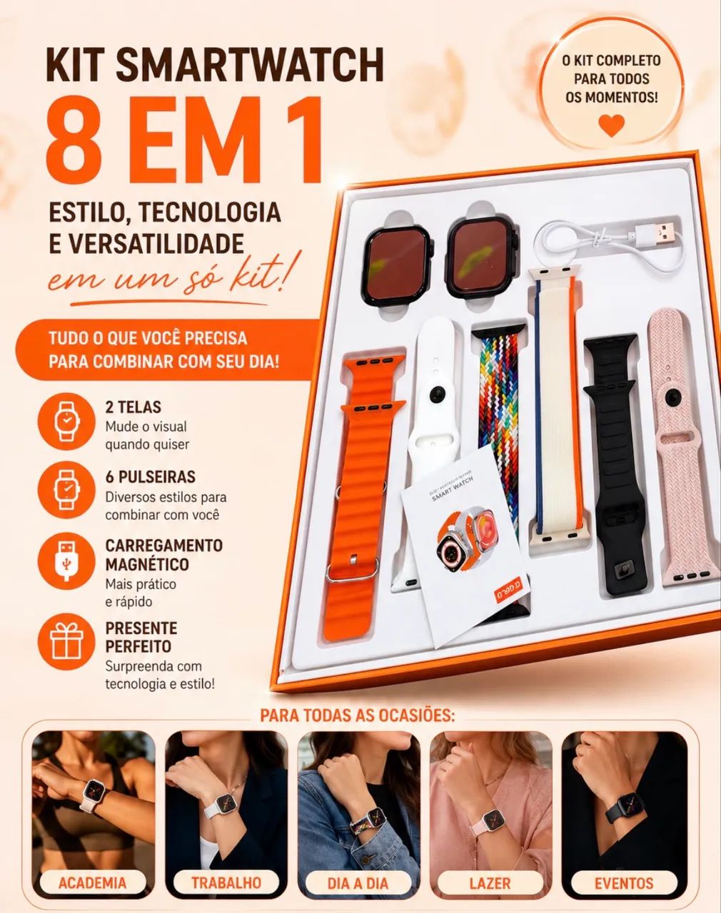 Vendo relógios Smart Watch!