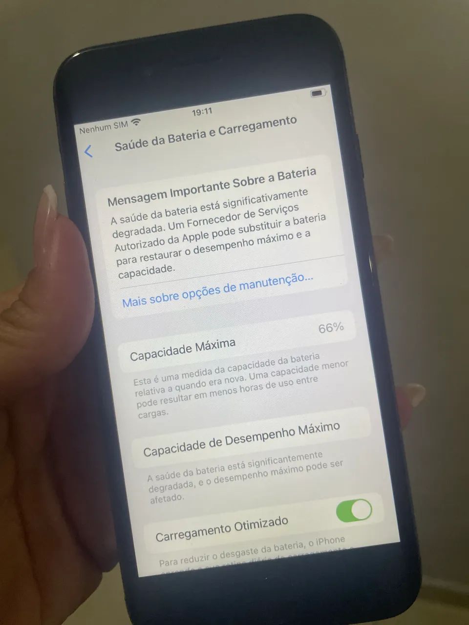 iPhone 8 256GB Preto - Funcionando Perfeitamente - Ótimo Estado - Foto 2