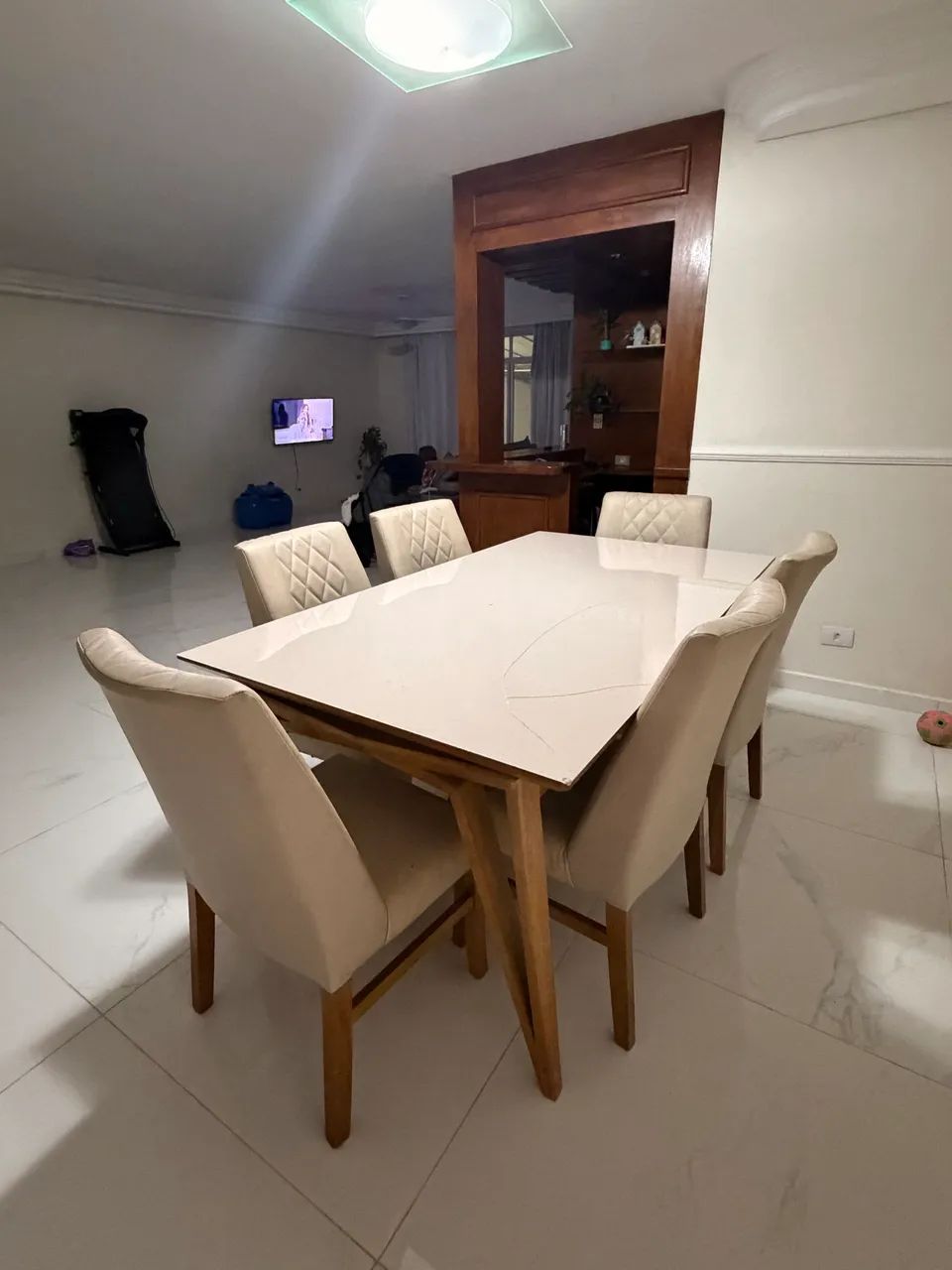Mesa de jantar 6 lugares  - Foto 4