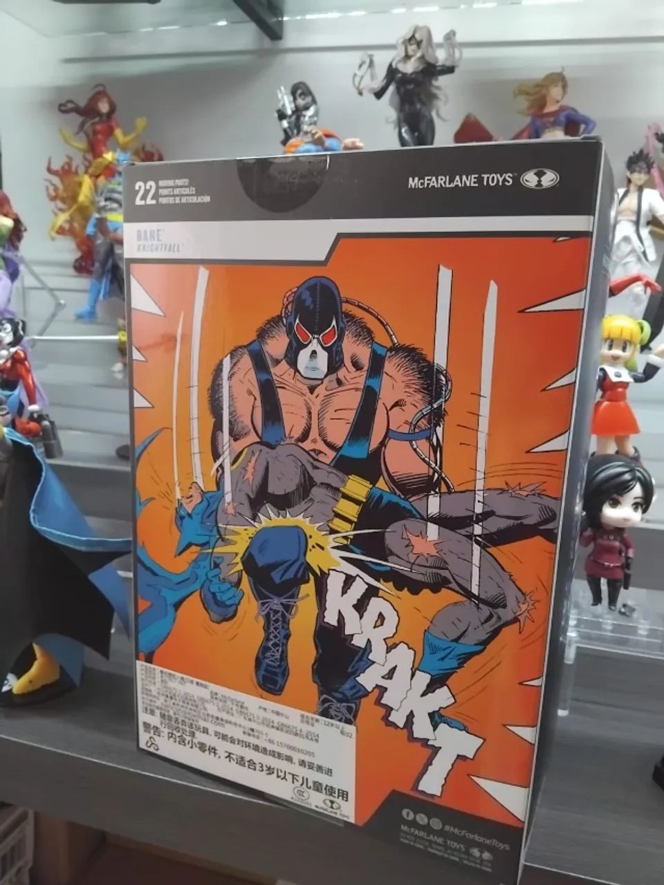 Mcfarlane Dc Multiverse Bane Figure Gold Label Batman - Foto 4