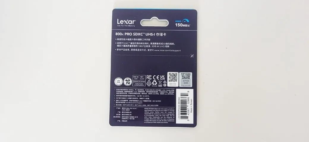 Cartão de memória sd card Lexar 800x de 64 Gb (para câmera profissional) - Foto 3
