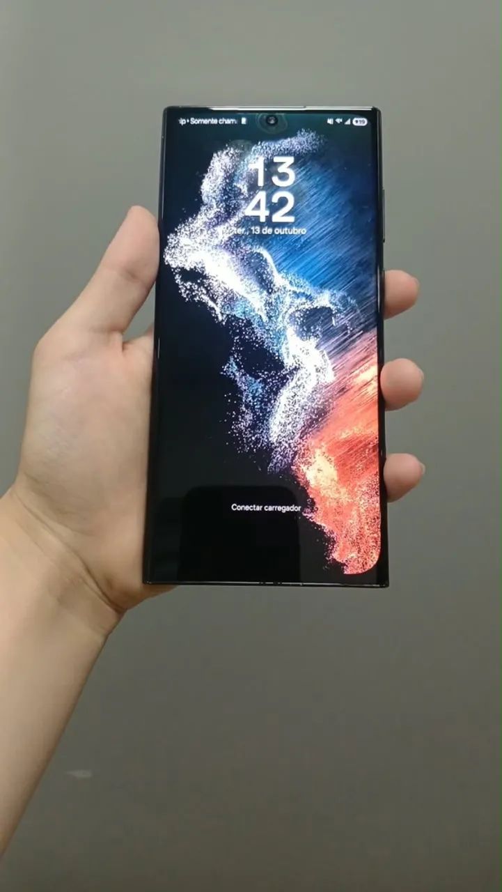 S22 ultra tela danificada