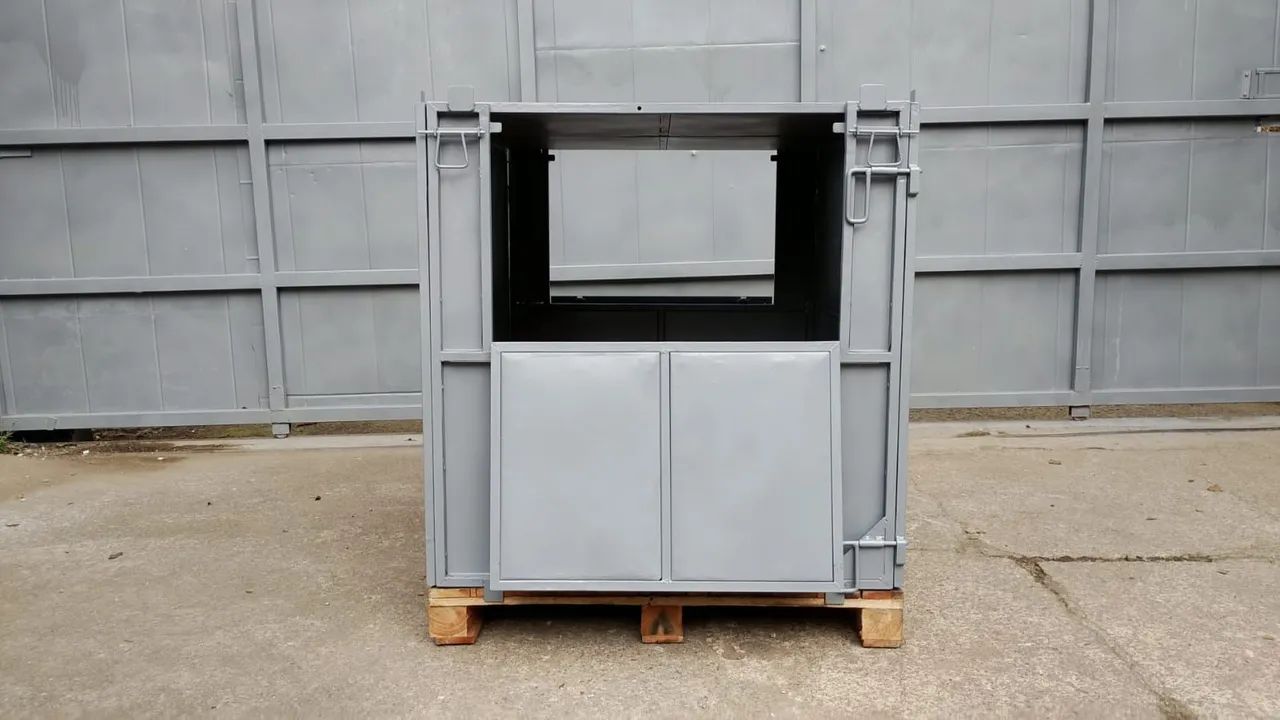 Gaiola container 1,00 X 1,20 X 1,00  - Foto 5