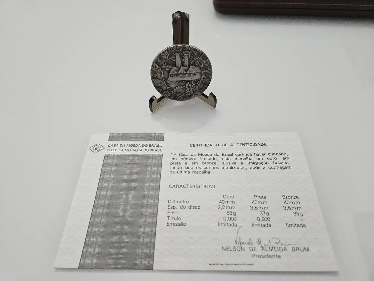 Medalha de Prata - Clube da Medalha do Brasil  - Foto 4