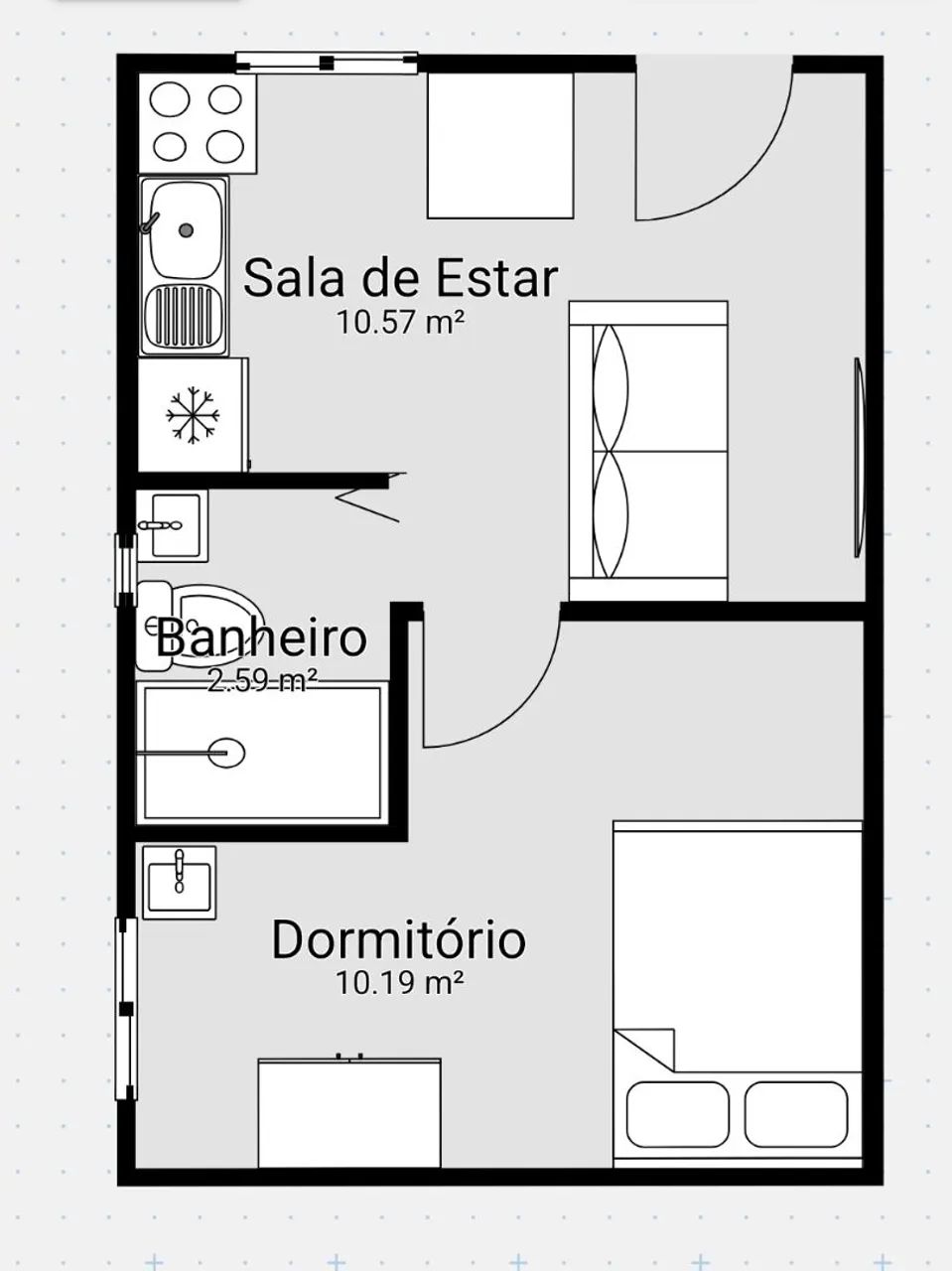 kit net em outeiro - Foto 2