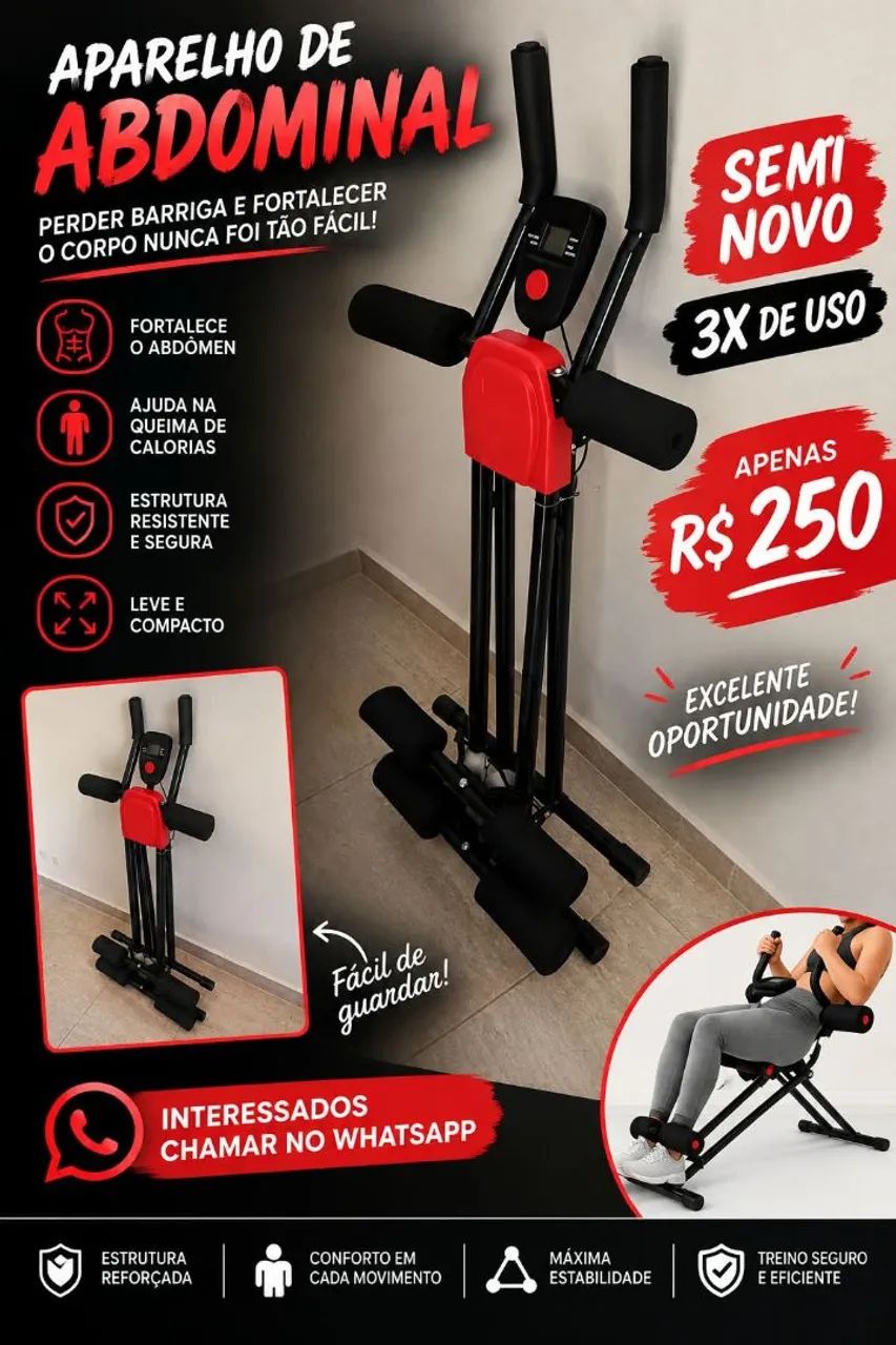 Vendo aparelho de exercícios 