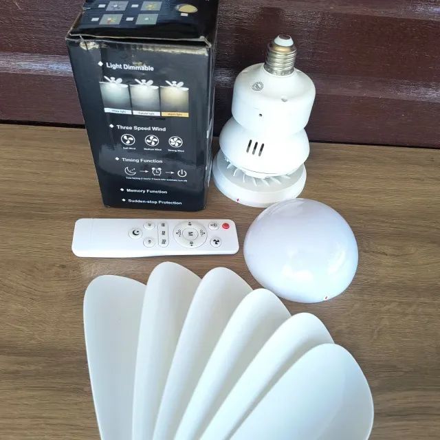 Ventilador De Teto Com Luz - Foto 5