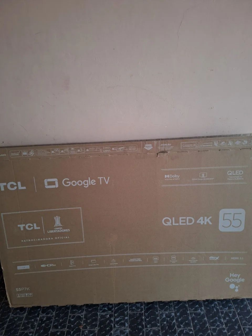 Caixa de papelão para TV  - Foto 4