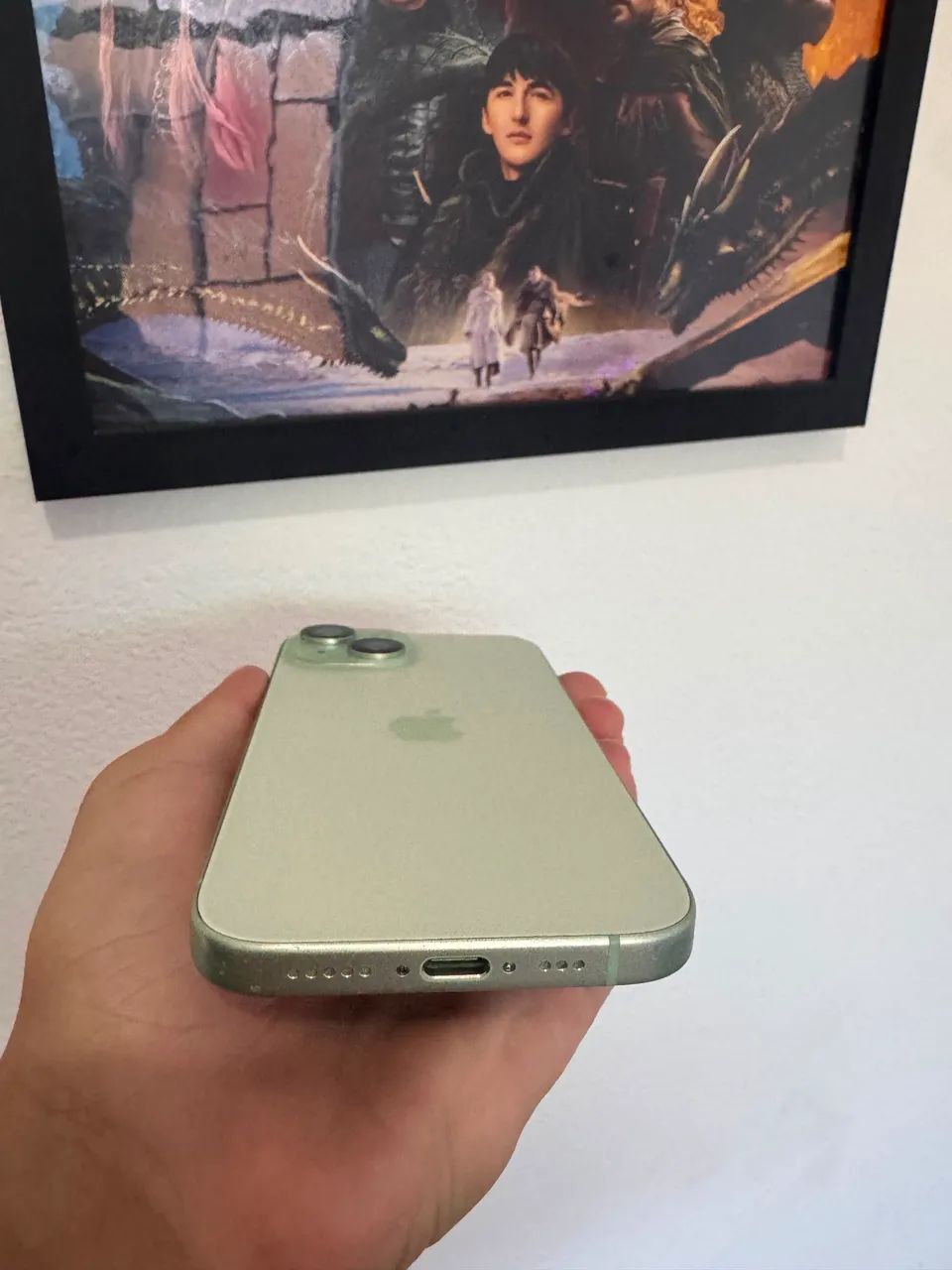 iPhone 15 todo original Verde nunca aberto  - Foto 3