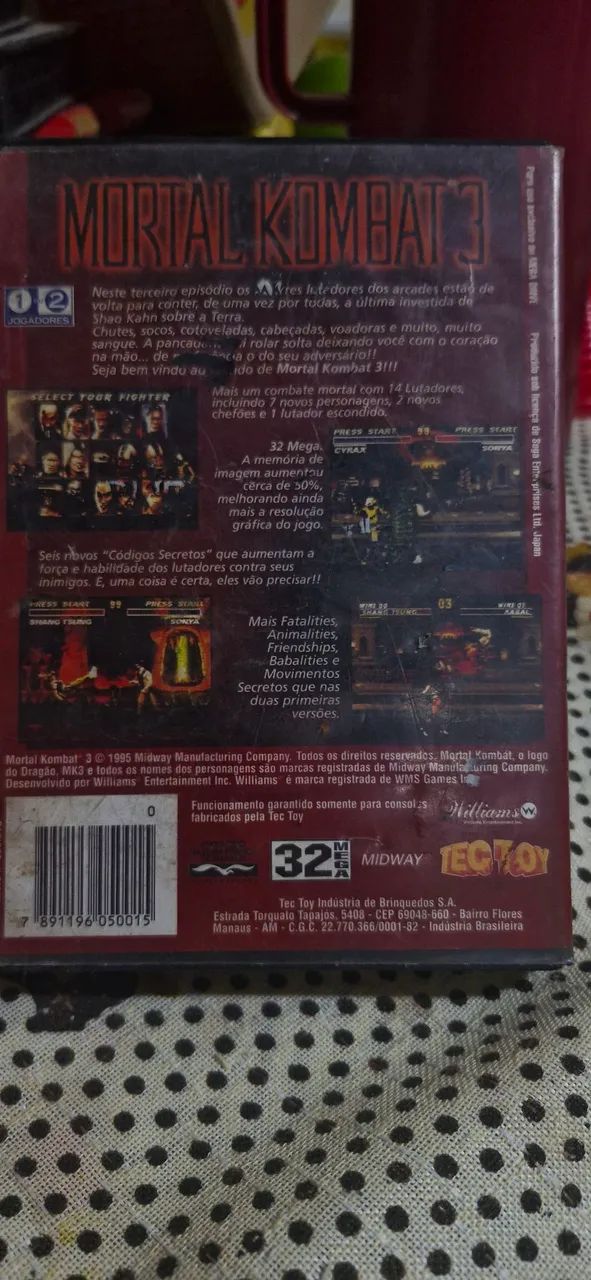 Jogo mortal Kombat 3 Ultimate  - Foto 3