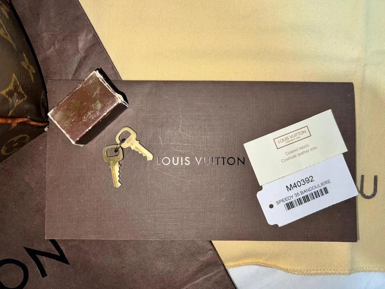 Louis Vuitton Speedy 35 Monogram Original - Com Alça