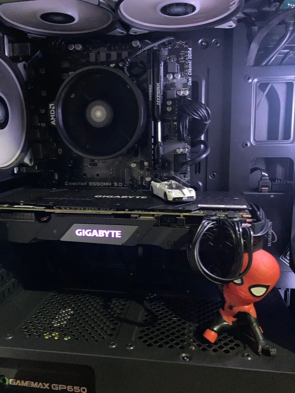 Kit upgrade ryzen 5 5500 + b550 + 16gb ram - Foto 4