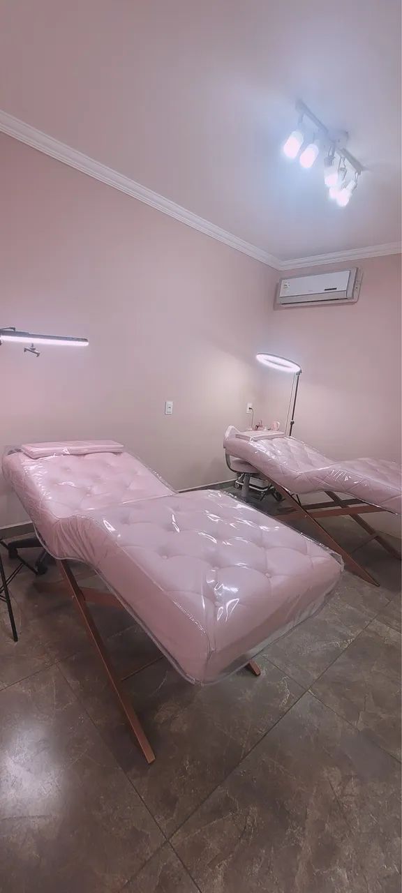 Maca Premium com capa e almofada, lash design e design de sobrancelhas