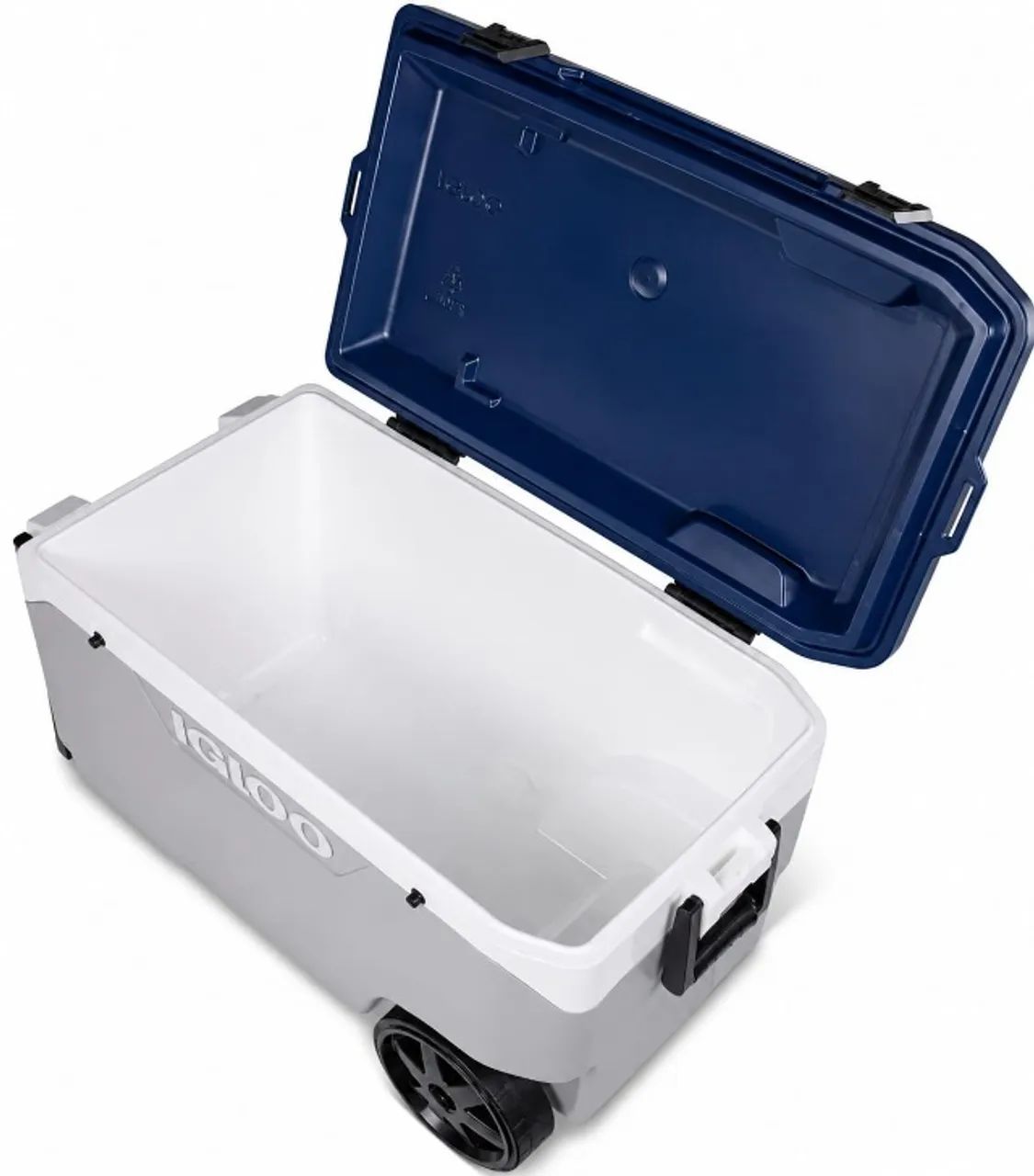 Caixa Térmica Igloo Ecocool Latitude 85L Cinza com Rodas (Nova / Lacrada) - Foto 2