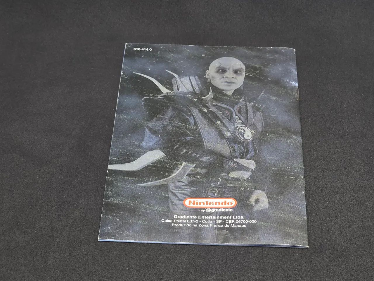 Manual Mortal Kombat Mythologies Sub-Zero Nintendo 64 GRADIENTE ORIGINAL  - Foto 2