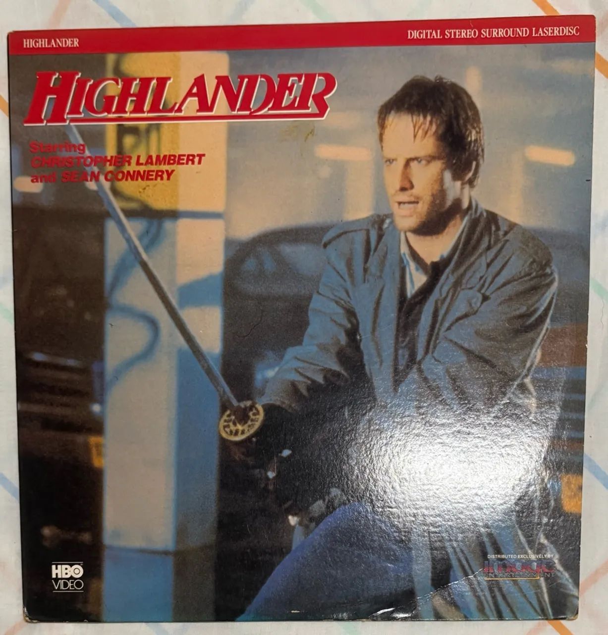 LD Highlander (1986) Laserdisc