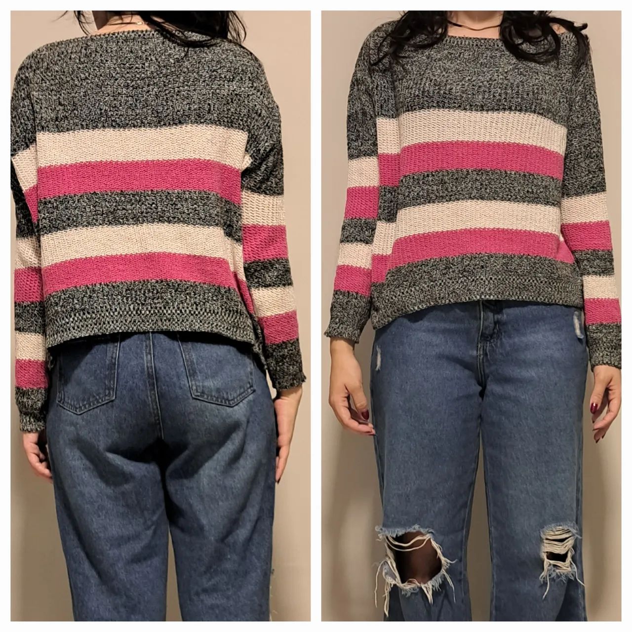 Blusa de tricô