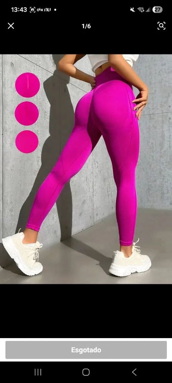 Calça Fitnes Shein várias cores  - Foto 3