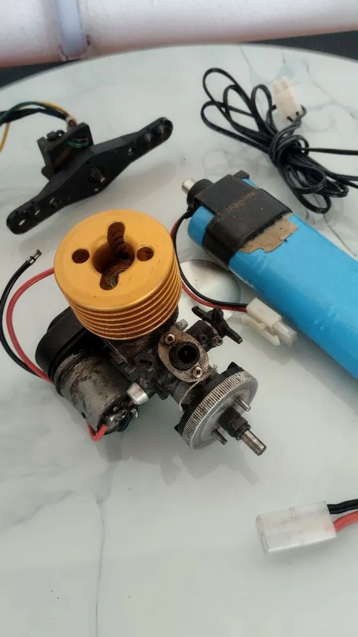 Motor nitro com partida automática sem compressão.  - Foto 4