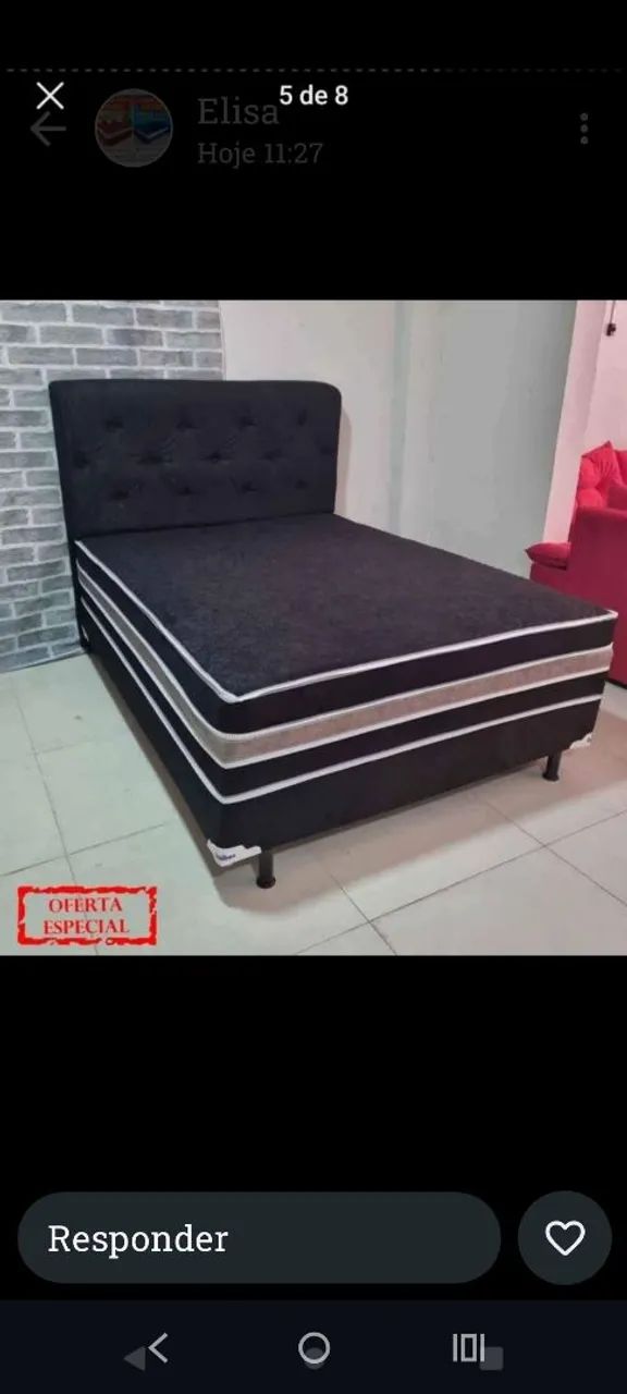 Cama de casal nova direto da fábrica  - Foto 3