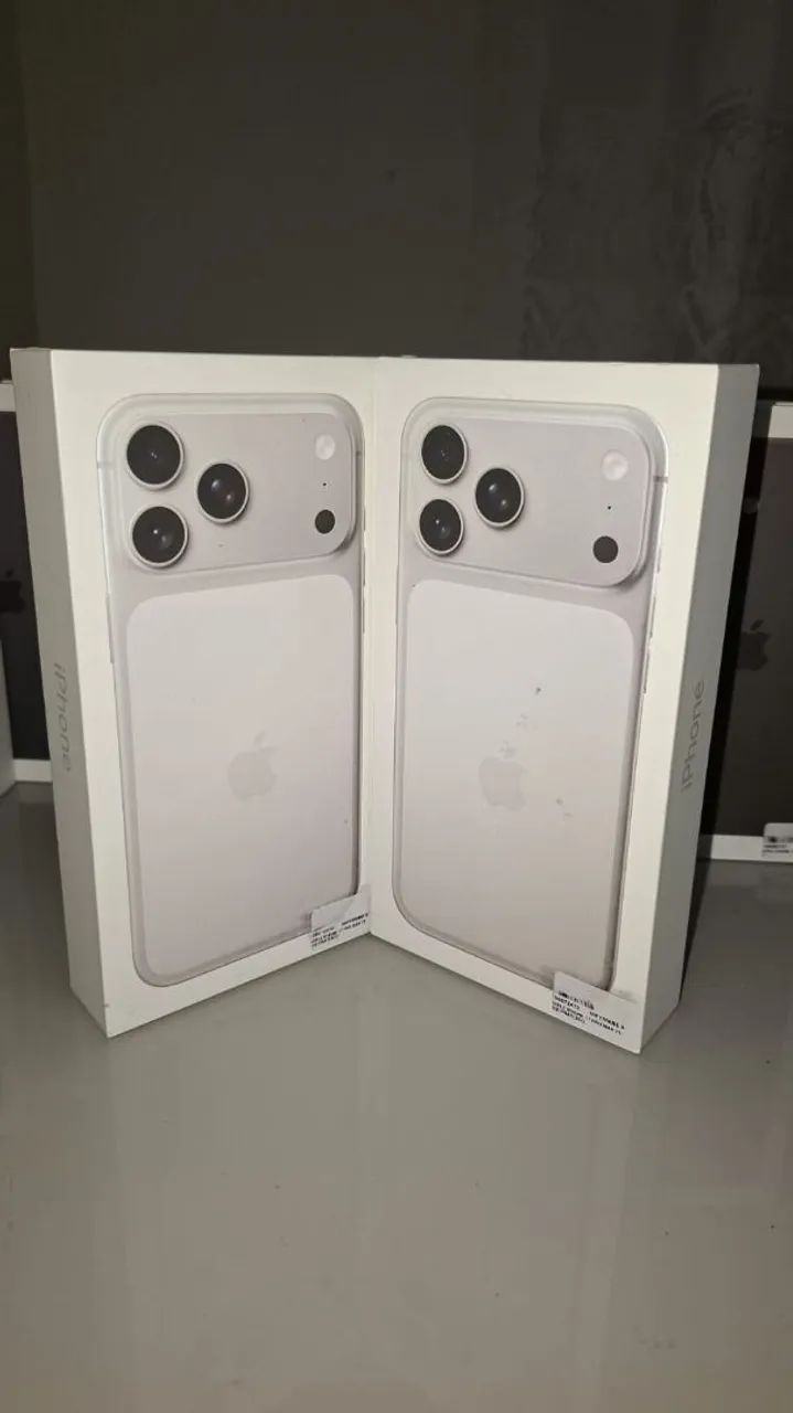iPhone 17 pro Max na caixa lacrado 