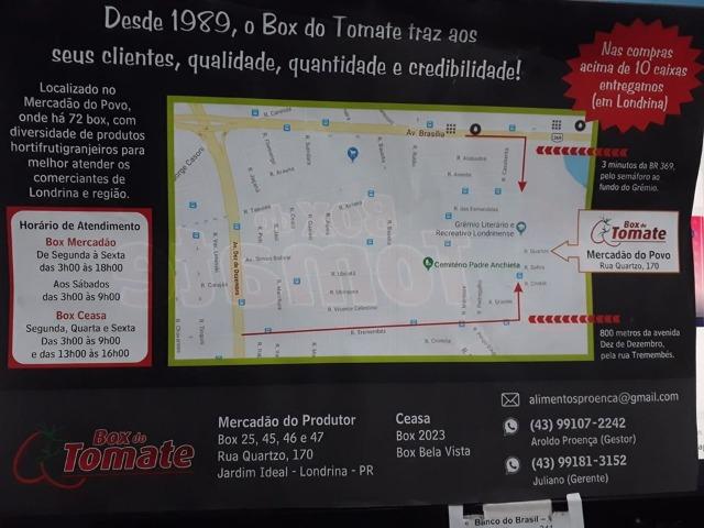 Tomate para supermercados, sacoloes, cozinhas e restaurantes