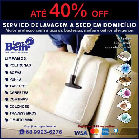 Higienização de estofados a domicilio - Foto 2