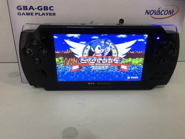 Video Game Pmp Portátil 10mil Jogos Roms Gba Nes Gbc Player Mp3 Mp5 Fm - Foto 4