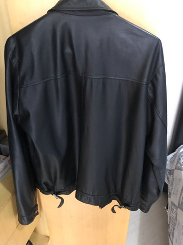 jaqueta de couro buckman