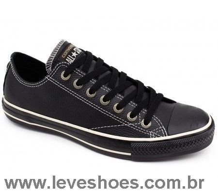 tenis converse all star couro