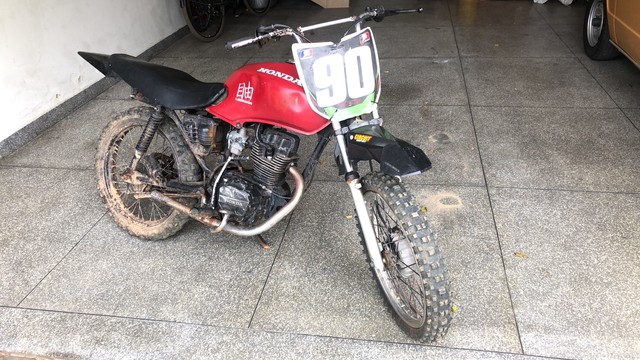 trilha motos itajai