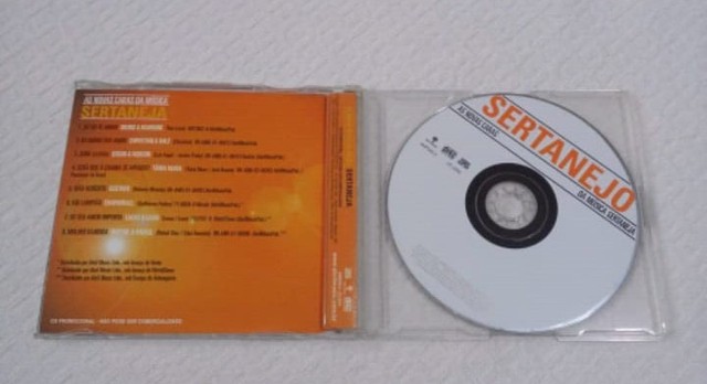 As Novas Caras da Música Sertaneja - 2002 (CD Original) - Foto 2
