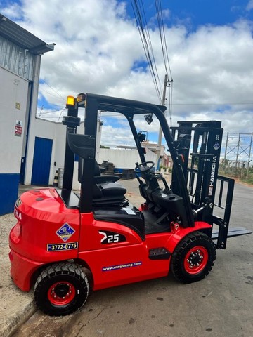 Empilhadeira Hangcha XR25|Diesel| torre Duplex - Foto 3