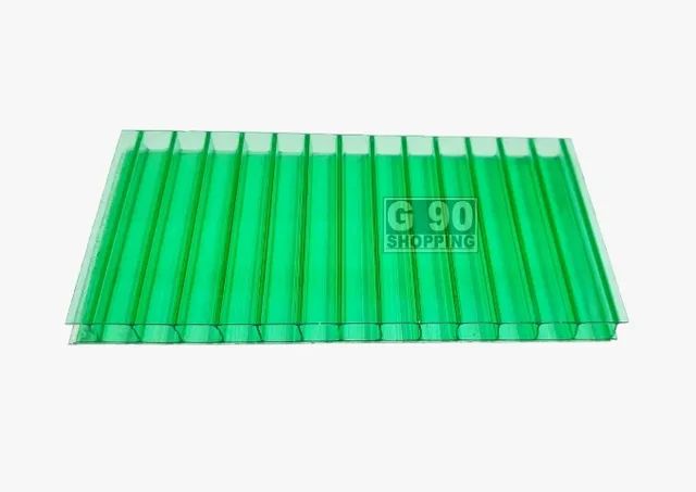 Chapa de Policarbonato Alveolar 4mm 1,05 x 6,00 metros