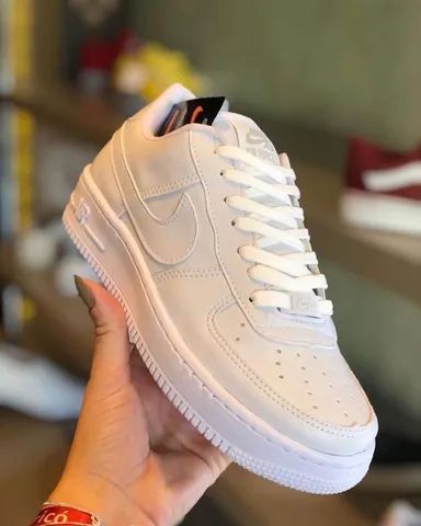 Tenis fashion feminino todo branco