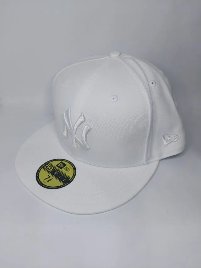 Boné New York Yankees Branco - New era - 59fifty - Baseball - Foto 2