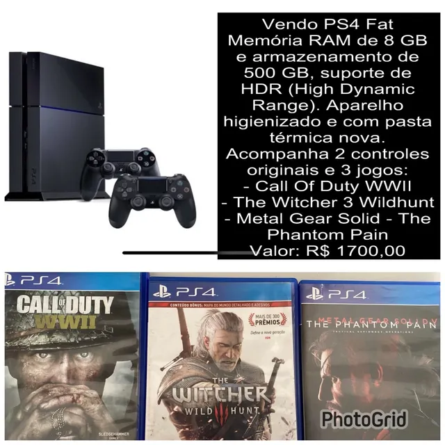 Ps4 pro branco - Videogames - Muca, Macapá 1254361679